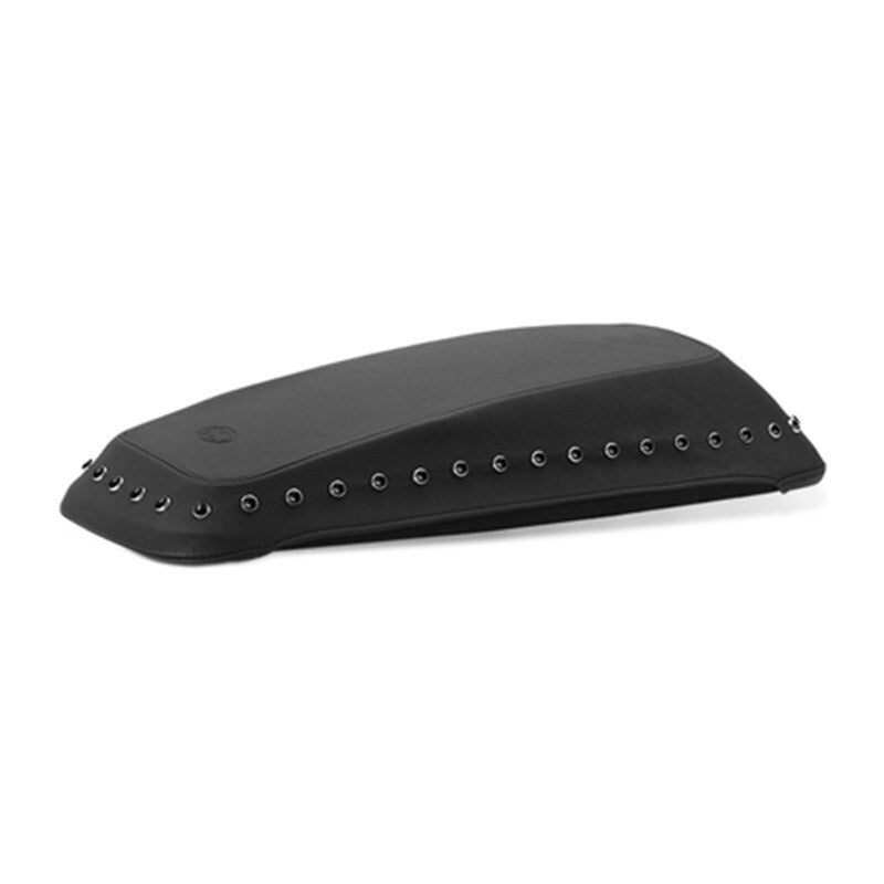 Mustang Motorcycle 77624 - MMP77624 - Mustang 08-21 Harley FL Touring Saddlebag Lid Covers w/Black Pearl Studs- Black - Shipped in Europe - Tuningsupply.com