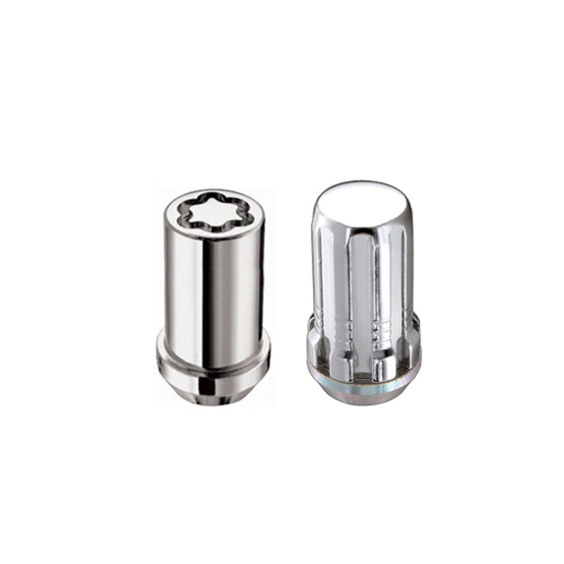 McGard 65540 - MCG65540 - McGard SplineDrive Tuner 5 Lug Install Kit w/Locks & Tool (Cone) 1/2-20 / 13/16 Hex - Chrome - Shipped in Europe - Tuningsupply.com