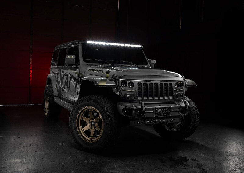 ORACLE Lighting 5917-023 - ORL5917-023 - Oracle Jeep Wrangler JL/Gladiator JT Integrated Windshield LED Light Bar System - Shipped in Europe - Tuningsupply.com