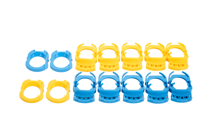 Fleece Performance FPE-FL-RC-FMC-14P - FPEFPE-FL-RC-FMC-14P - Fleece Performance Universal 11-26 Ford Powerstroke 6.7L Fuel Line Retaining Clips - 14 Pack - Shipped in Europe - Tuningsupply.com