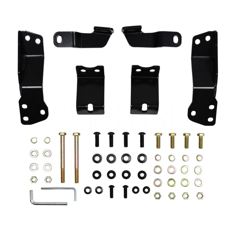 Westin 57-23875 - WES57-23875 - Westin 16-18 Chevrolet Silverado 1500 HDX Modular Grille Guard - Black - Shipped in Europe - Tuningsupply.com