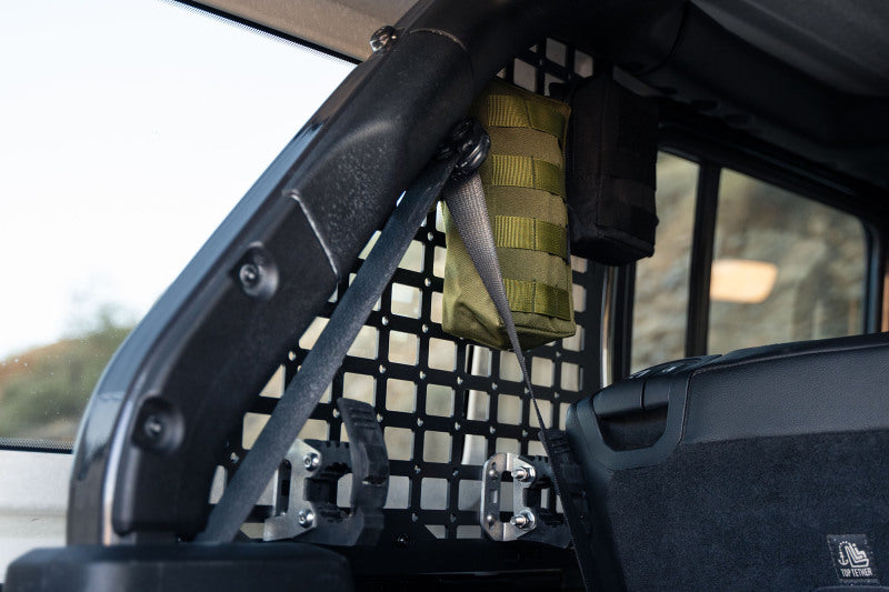 DV8 Offroad MPJL-01 - DVEMPJL-01 - DV8 Offroad 2018+ Jeep Wrangler Rear Window Molle Panels - Shipped in Europe - Tuningsupply.com