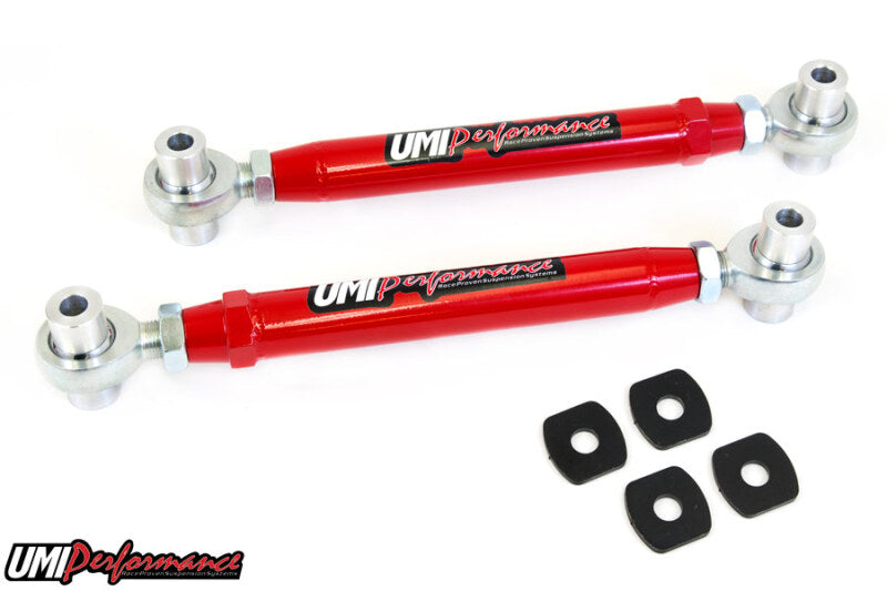 UMI Performance 2522-R - UMI2522-R - UMI Performance 08-09 Pontiac G8 10-14 Camaro Toe Rods CrMo Rod Ends - Shipped in Europe - Tuningsupply.com