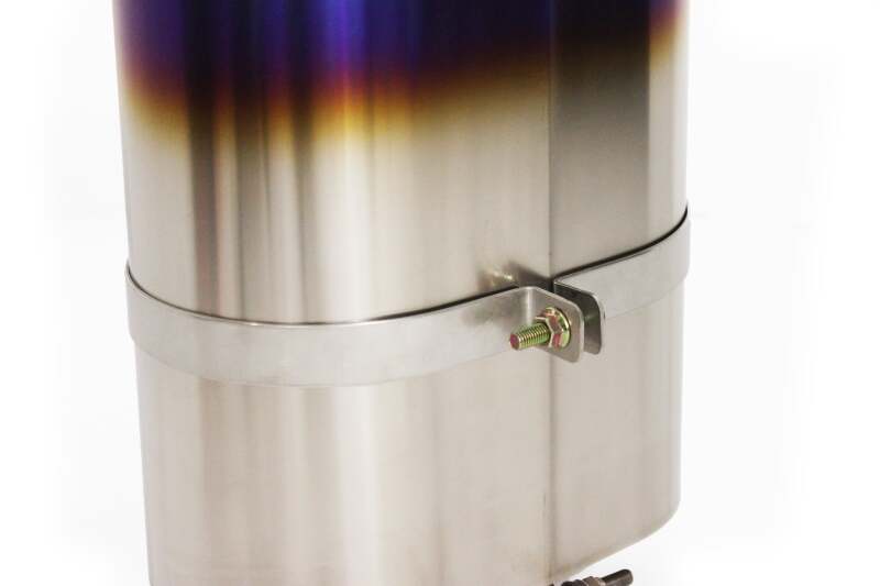 GReddy 11003530 - GRE11003530 - GReddy Universal 3.0in RS-Ti Oval Titanium Muffler - Shipped in Europe - Tuningsupply.com