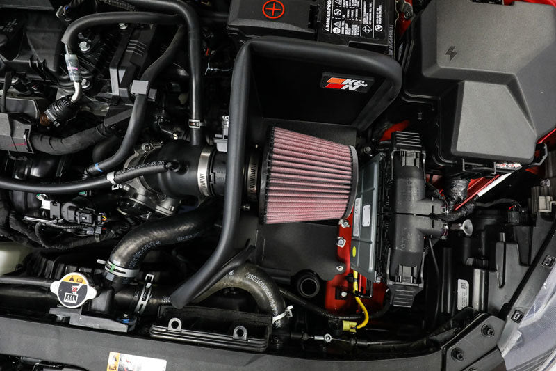 K&N Engineering 69-5327TC - KNN69-5327TC - K&N 2021+ Hyundai Elantra L4-2.0L F/I Typhoon Performance Air Intake System - Shipped in Europe - Tuningsupply.com