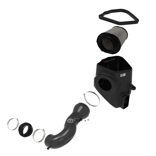 aFe 57-10015D - AFE57-10015D - aFe 19-21 GM Trucks 5.3L/6.2L Track Series Carbon Fiber Cold Air Intake System W/ Pro Dry S Filters - Shipped in Europe - Tuningsupply.com