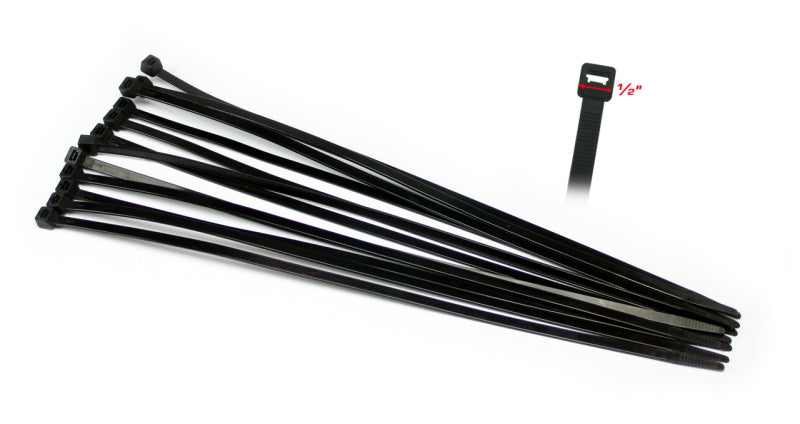 Cycra 1CYC-6100-12 - CYC1CYC-6100-12 - Cycra Replacement Zip Ties Speed Armor Skid Plate - Black - Shipped in Europe - Tuningsupply.com