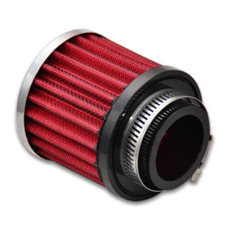 Vibrant 2188 - VIB2188 - Vibrant Crankcase Breather Filter w/ Chrome Cap 1.5in 38mm Inlet ID - Shipped in Europe - Tuningsupply.com