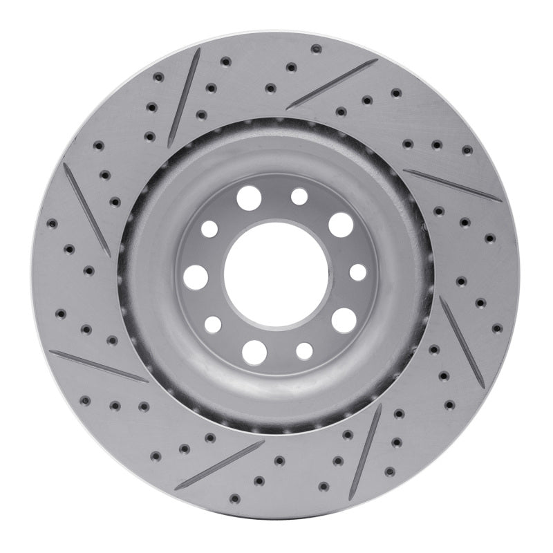 R1 Concepts 830-16013R - RNC830-16013R - R1 17-25 Alfa Romeo Giulia Rear Right Drilled & Slotted Geo-Carbon Rotor - Shipped in Europe - Tuningsupply.com