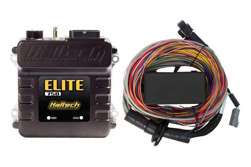 Haltech HT-150604 - HALHT-150604 - Haltech Elite 750 Premium Universal Wire-In Harness ECU Kit - Shipped in Europe - Tuningsupply.com
