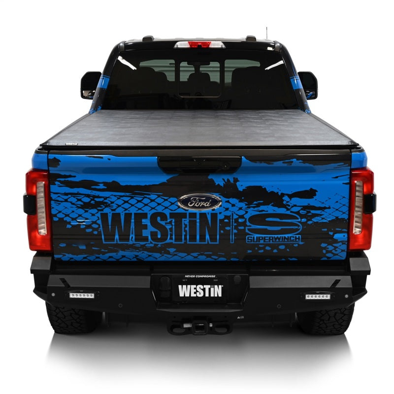 Westin 19-11005 - WES19-11005 - Westin 17-24 Ford F-250/350 Super Duty 6.75ft. Bed Soft Roll Tonneau Cover - Black - Shipped in Europe - Tuningsupply.com