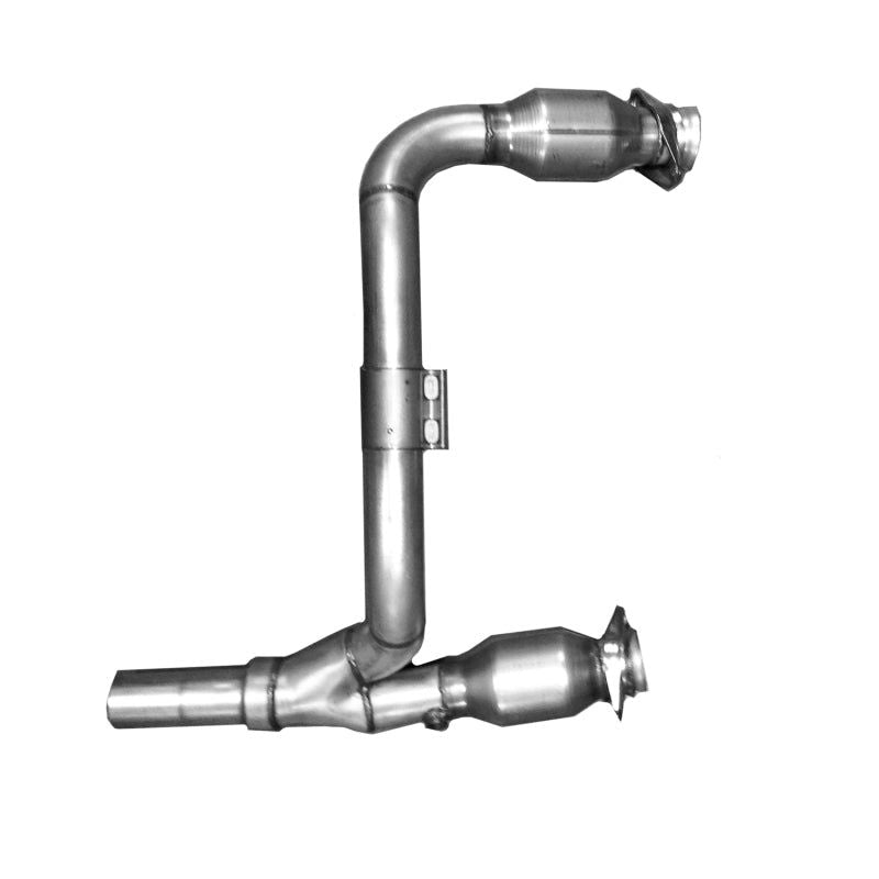 BBK 40500 - BBK40500 - BBK 07-11 Jeep 3.8 V6 Long Tube Exhaust Headers And Y Pipe And Converters - 1-5/8 Silver Ceramic - Shipped in Europe - Tuningsupply.com