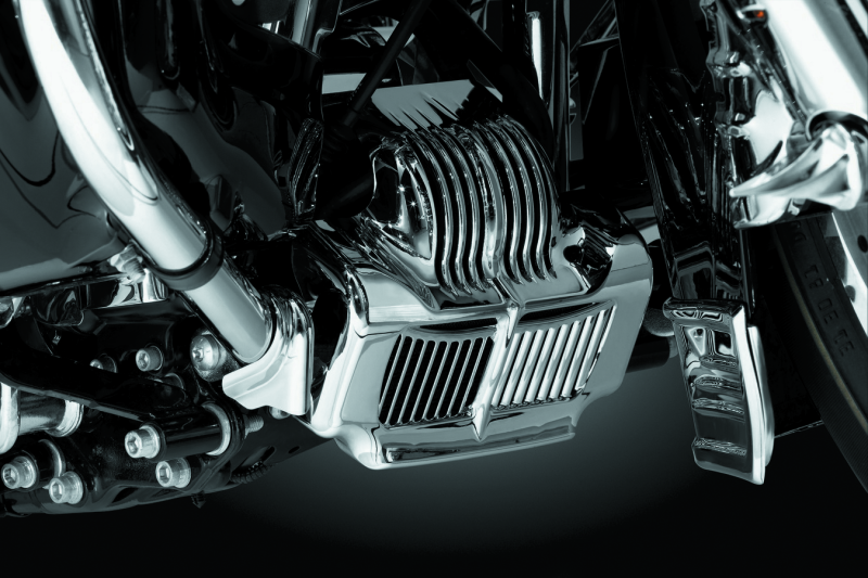 Kuryakyn 7784 - KUR7784 - Kuryakyn Oil Cooler Cover 11-16 Touring Chrome - Shipped in Europe - Tuningsupply.com