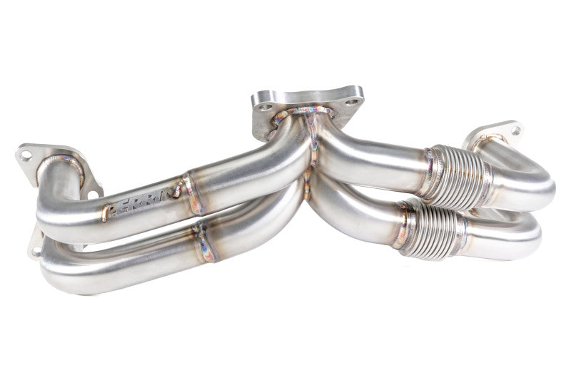 Perrin Performance PSP-EXT-058 - PERPSP-EXT-058 - PERRIN 22-25 Subaru WRX / 20-25 OBXT & LXT / 19-25 Ascent Equal Length Header - Brushed SS - Shipped in Europe - Tuningsupply.com