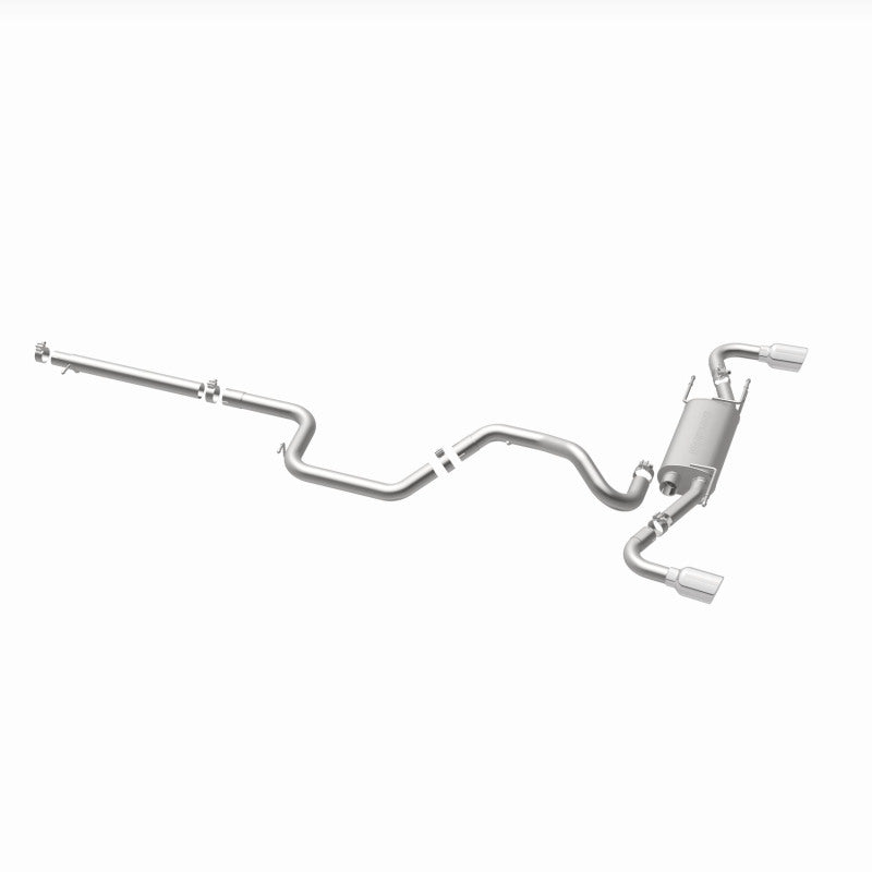 Magnaflow 15146 - MAG15146 - MagnaFlow 10-12 Mazda 3 L4 2.5L Hatchback Split Rear Exit Stainless Cat Back Performance Exhaust - Shipped in Europe - Tuningsupply.com