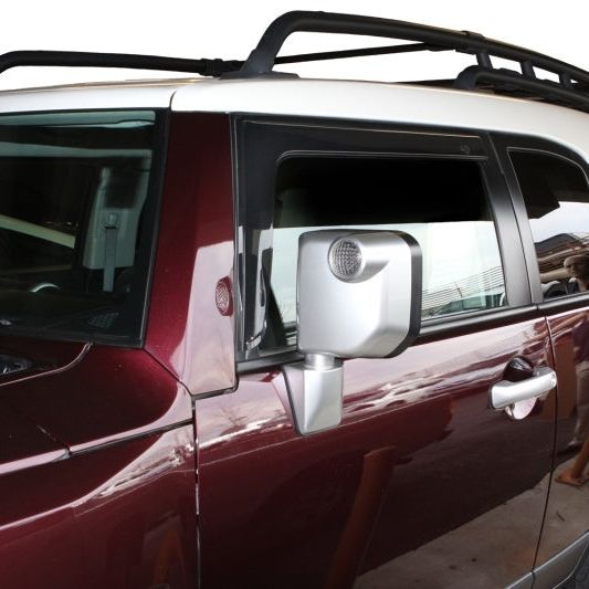 AVS 92735 - AVS92735 - AVS 07-14 Toyota FJ Cruiser Ventvisor Outside Mount Window Deflectors 2pc - Smoke - Shipped in Europe - Tuningsupply.com