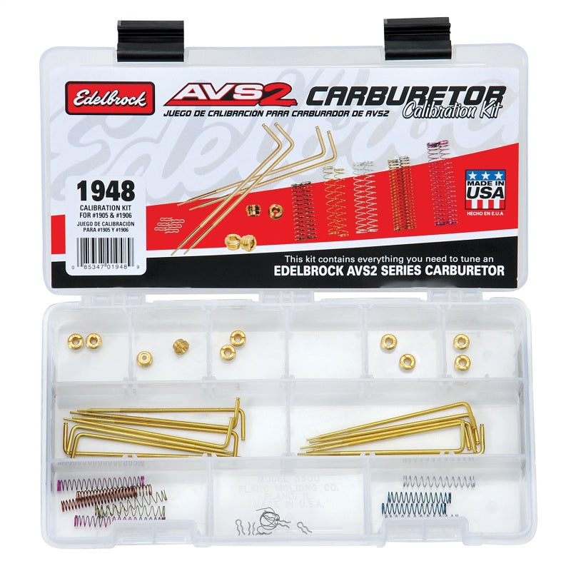 Edelbrock 1948 - EDE1948 - Edelbrock Calibration Kit for 1905 / 1906 - Shipped in Europe - Tuningsupply.com