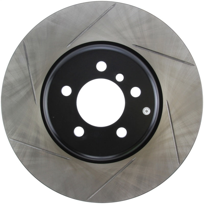 Stoptech 126.34144SR - STO126.34144SR - StopTech Sport 14-15 BMW 435i Right Front Slotted Brake Rotor - Shipped in Europe - Tuningsupply.com