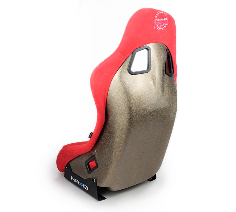 NRG - NRGFRP-303RD-ULTRA - NRG FRP Bucket Seat ULTRA Edition - Medium (Red Alcantara/Pearlized Back) - Shipped in Europe - Tuningsupply.com
