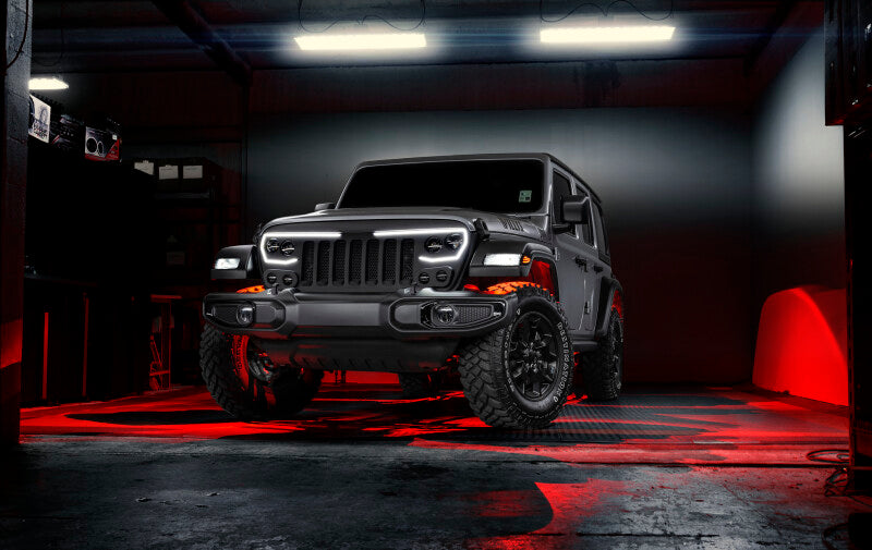 ORACLE Lighting 5837-PRO - ORL5837-PRO - Oracle VECTOR Series Full LED Grille - Jeep Wrangler JL/JT - NA - Shipped in Europe - Tuningsupply.com