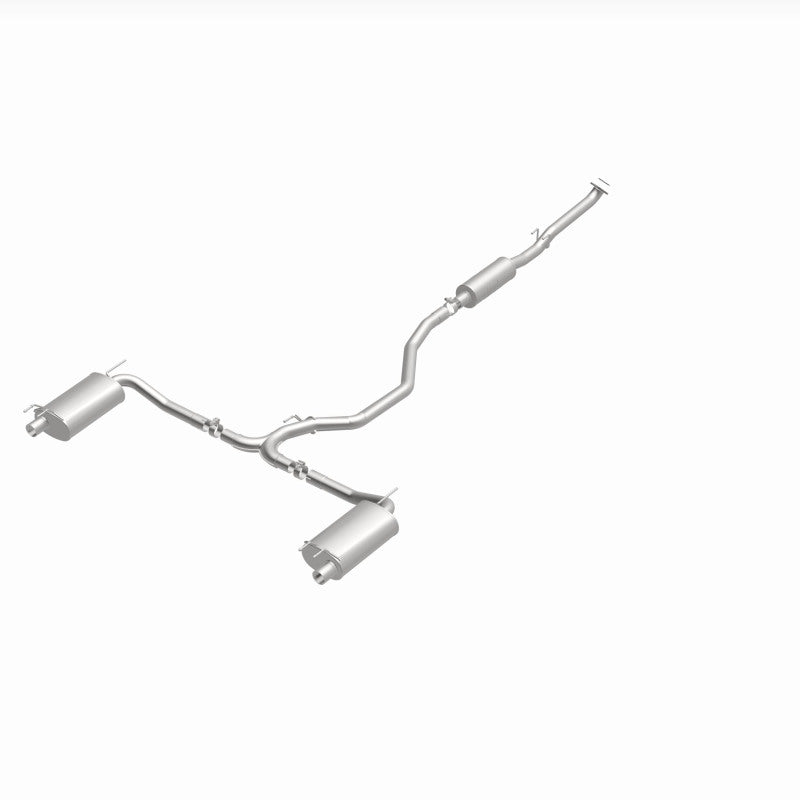 Magnaflow 19393 - MAG19393 - MagnaFlow CatBack 2018 Honda Accord L4 2.0LGAS 2.5in Dual Outlet Stainless Street Series Exhaust - Shipped in Europe - Tuningsupply.com