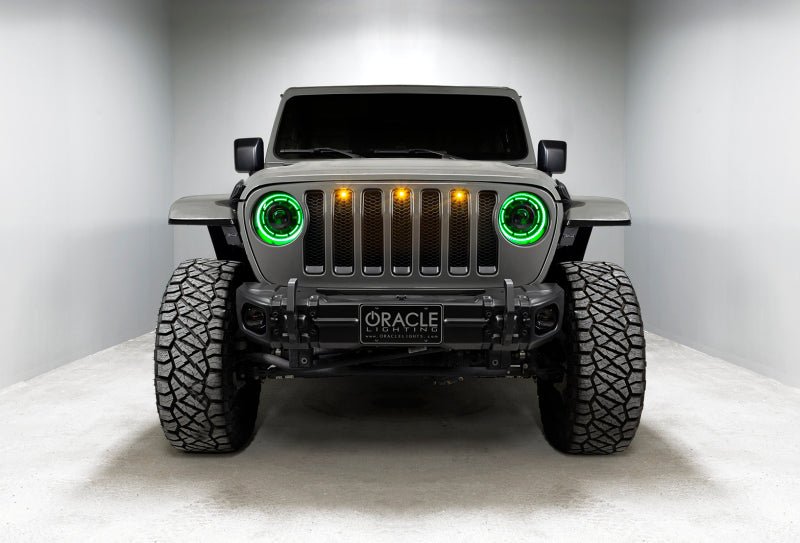 ORACLE Lighting 5839-335 - ORL5839-335 - Oracle Oculus Bi-LED Projector Headlights for Jeep JL/Gladiator JT - w/ BC1 Controller - Shipped in Europe - Tuningsupply.com