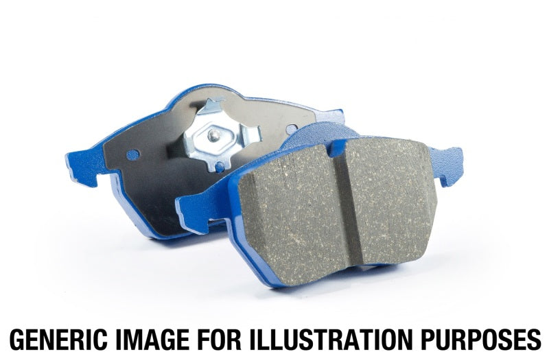 EBC DP52144NDX - EBCDP52144NDX - EBC 12-15 Porsche 911 (991) Carrera S 3.8L (Cast Iron Rotor Only) Bluestuff Front Brake Pads - Shipped in Europe - Tuningsupply.com