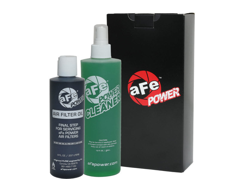 aFe - AFE90-51401B - aFe Air Filter Restore Kit (8oz Squeeze Oil & 12oz Spray Cleaner) - Black - Shipped in Europe - Tuningsupply.com