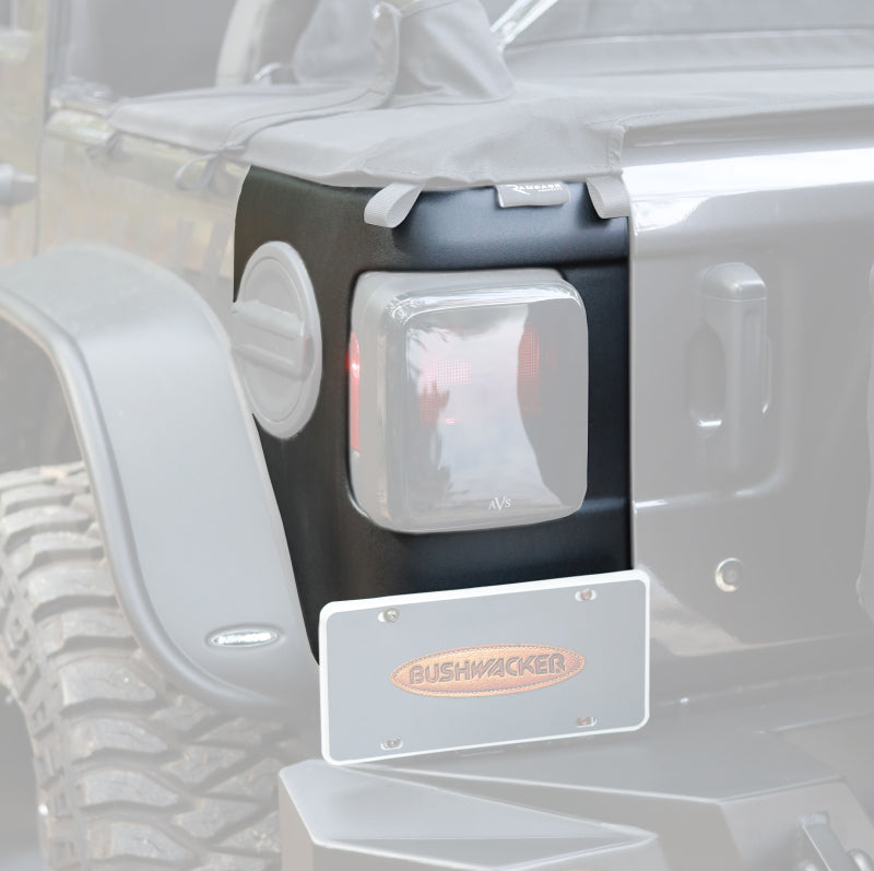 Bushwacker 14084 - BUS14084 - Bushwacker 18-22 Wrangler (JL) TrailArmor Rear Corner Gaurd - Shipped in Europe - Tuningsupply.com