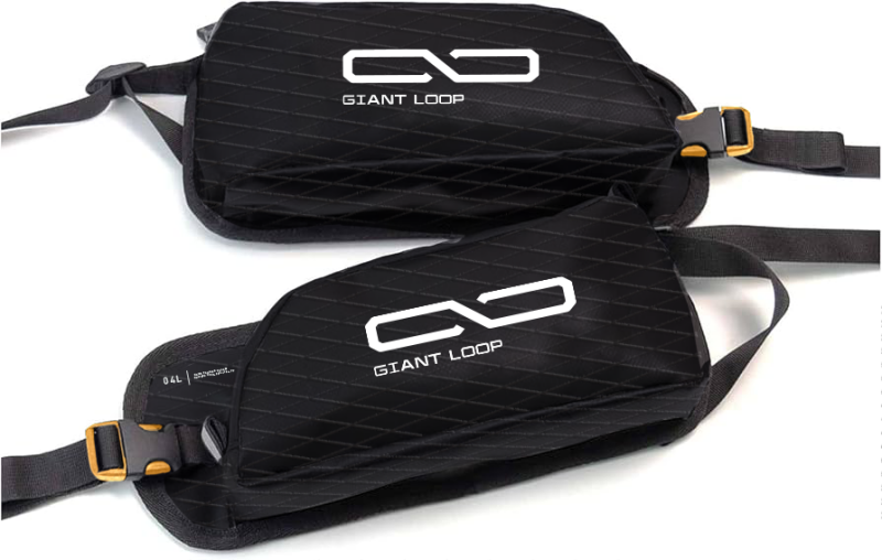 Giant Loop PNN25-B - GIAPNN25-B - Giant Loop Pannier Pockets 4L - Black - Shipped in Europe - Tuningsupply.com