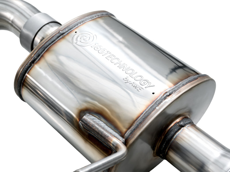AWE Tuning 3015-33275 - AWE3015-33275 - AWE Tuning 22-25 Volkswagen Jetta GLI Touring Edition Exhaust - Diamond Black Tips - Shipped in Europe - Tuningsupply.com
