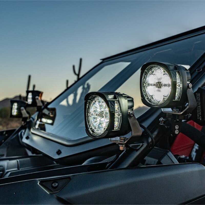 Nacho Offroad Technology - NACPM431 - Nacho Lighting Quatro Spot 4in. Offroad LED Light - Pair - Shipped in Europe - Tuningsupply.com