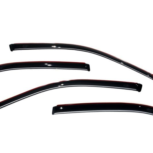 AVS 194213 - AVS194213 - AVS 01-05 Honda Civic Ventvisor In-Channel Front & Rear Window Deflectors 4pc - Smoke - Shipped in Europe - Tuningsupply.com