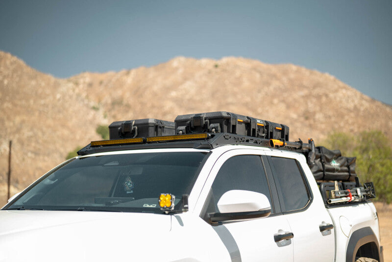 DV8 Offroad RRTT1-04L - DVERRTT1-04L - DV8 Offroad 2024-2025 Toyota Tacoma Roof Rack Light Mount - Shipped in Europe - Tuningsupply.com