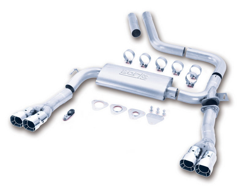 Borla 14780 - BOR14780 - Borla 98-01 CAMARO/TRANS AM 5.7L V8 AT/MT Catback Exhaust Quad Tips - Shipped in Europe - Tuningsupply.com