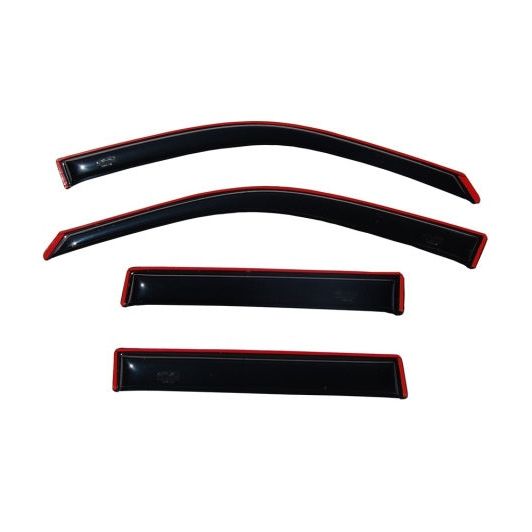 AVS 194452 - AVS194452 - AVS 2018 Honda Odyssey Ventvisor In-Channel Front & Rear Window Deflectors 4pc - Smoke - Shipped in Europe - Tuningsupply.com