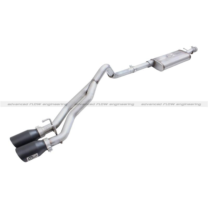 aFe 49-46033-B - AFE49-46033-B - aFe Power Rebel Series 3in 409SS Cat-Back Exhaust w/ Black Tips 05-15 Toyota Tacoma V6-4.0L - Shipped in Europe - Tuningsupply.com