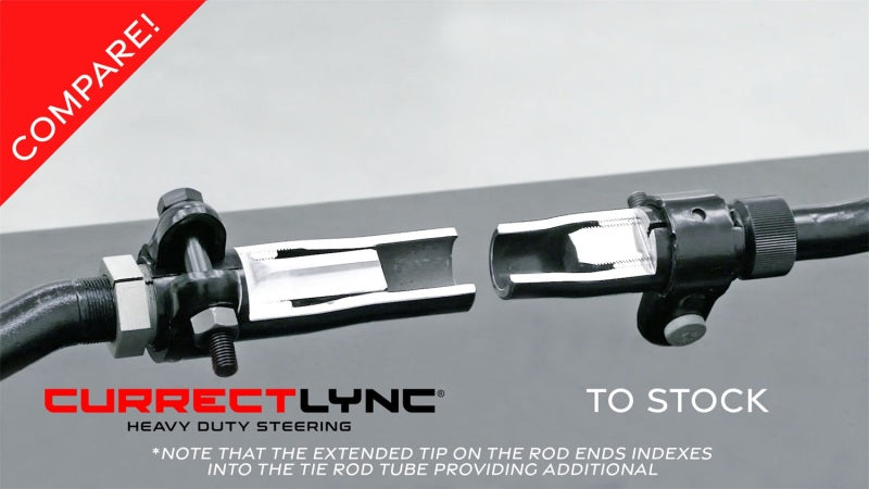 RockJock JK-9704P - ROKJK-9704P - RockJock JK Currectlync Steering Sys. w/Flipped Drag Link 1.65in Dia. Tie Rod 1.3in Dia. w/Hardware - Shipped in Europe - Tuningsupply.com