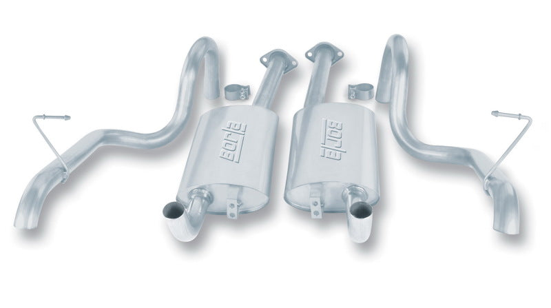 Borla 14139 - BOR14139 - Borla 87-93 Ford Mustang GT 5.0L 8cyl SS Catback Exhaust - Shipped in Europe - Tuningsupply.com