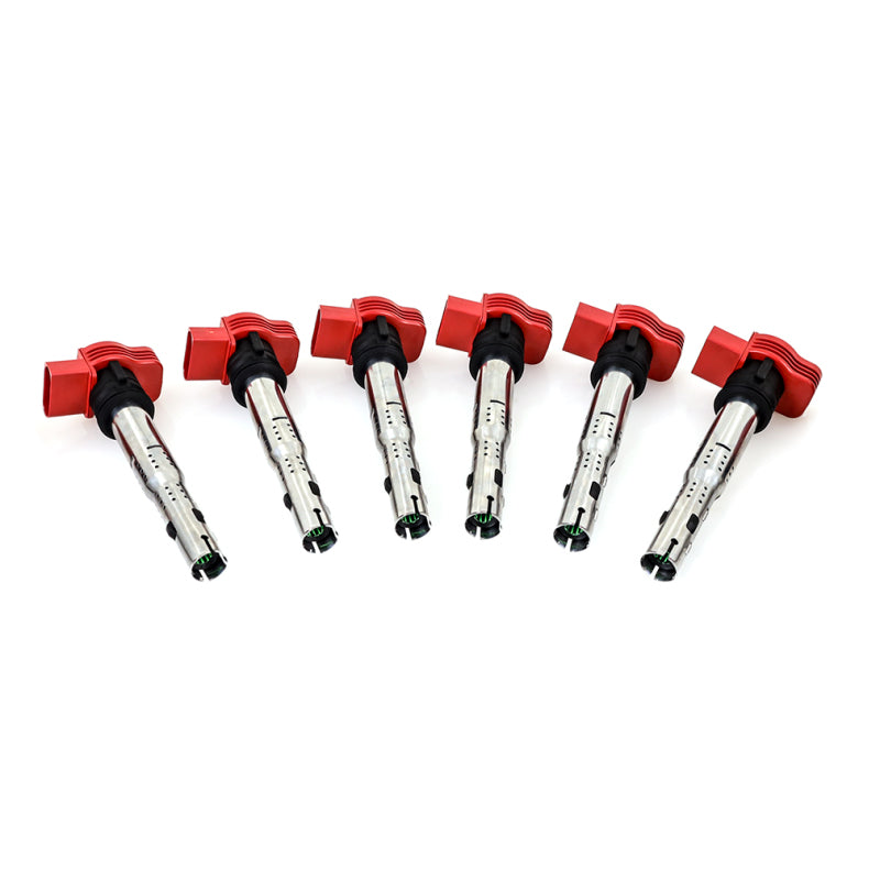 Mishimoto MMIG-VW-0606 - MISMMIG-VW-0606 - Mishimoto 06-08 VW/Audi Six Cylinder Ignition Coil Set - Shipped in Europe - Tuningsupply.com