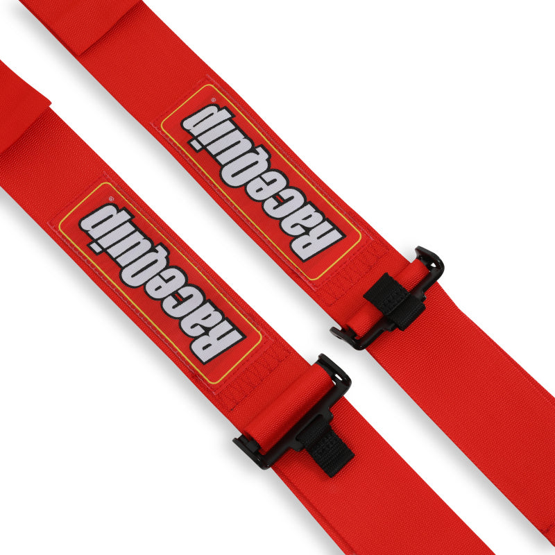 Racequip 711011RQP - RQP711011RQP - RaceQuip Red L & L 5pt Seat Belt - Shipped in Europe - Tuningsupply.com