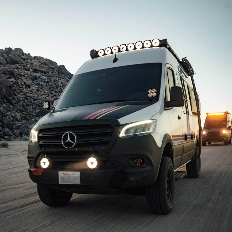 KC HiLiTES 91405 - KCL91405 - KC HiLiTES Gravity Titan LED 6in. - Pair Pack (SAE Driving Beam) - Shipped in Europe - Tuningsupply.com