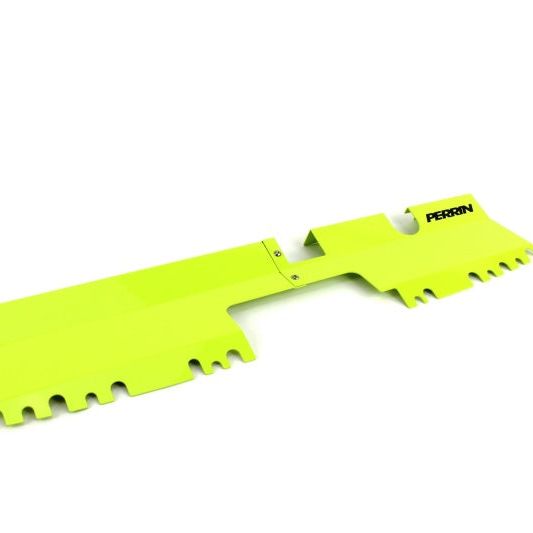 Perrin Performance PSP-ENG-512NY - PERPSP-ENG-512NY - PERRIN 15-21 Subaru WRX/STI Radiator Shroud (With/Without OEM Intake Scoop) - Neon Yellow - Shipped in Europe - Tuningsupply.com
