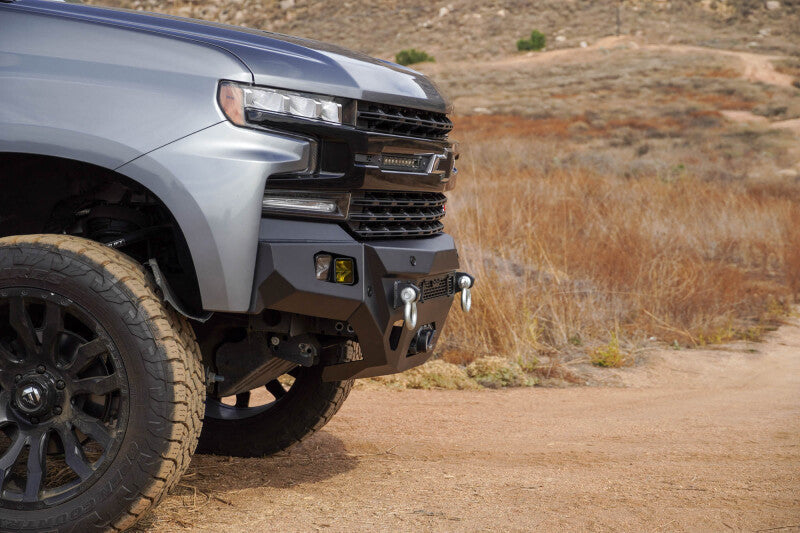 DV8 Offroad FBCS1-07 - DVEFBCS1-07 - DV8 Offroad 19-21 Chevrolet Silverado 1500 SPEC Series Front Bumper - Shipped in Europe - Tuningsupply.com