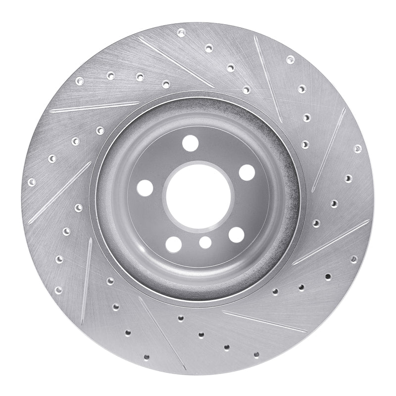 R1 Concepts 631-31130L - RNC631-31130L - R1 16-25 BMW 540I xDrive Rear Left Drilled & Slotted Silver Brake Rotor - Shipped in Europe - Tuningsupply.com