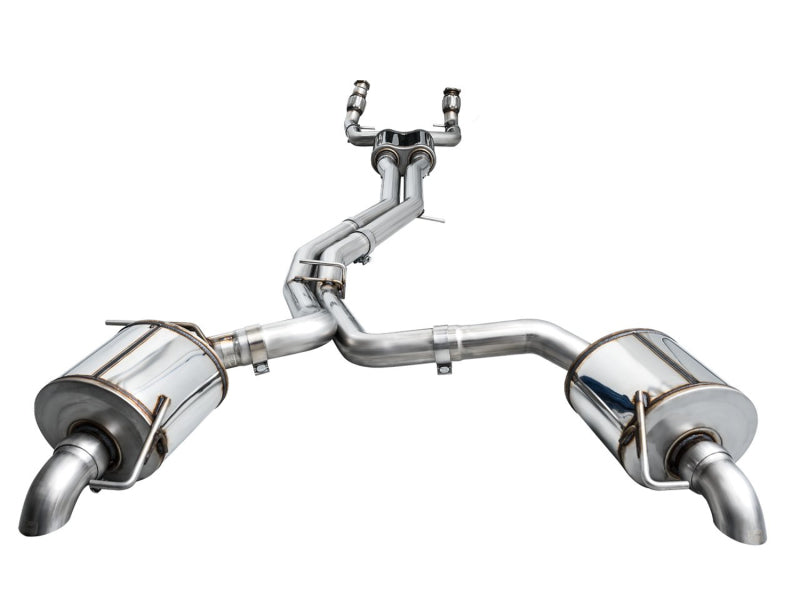 AWE Tuning 3015-31003 - AWE3015-31003 - AWE Audi 2019-2023 C8 A6/A7 3.0T Touring Edition Cat-back Exhaust- Turn Downs - Shipped in Europe - Tuningsupply.com