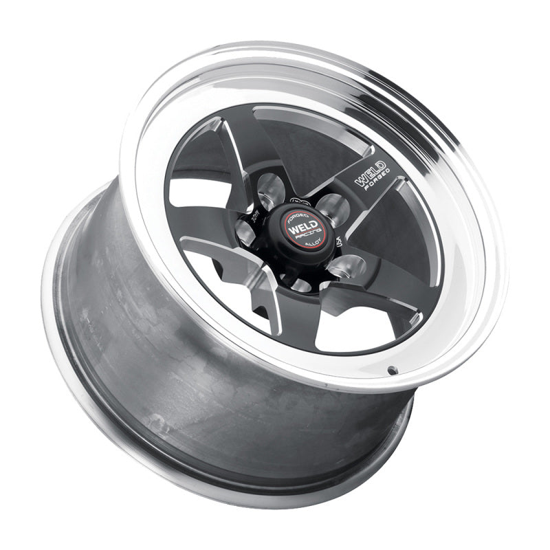 Weld 71MB-510B75A - WEL71MB-510B75A - Weld S71 15x10 / 5x4.75 BP / 7.5in. BS Black Wheel (Medium Pad) - Non-Beadlock - Shipped in Europe - Tuningsupply.com