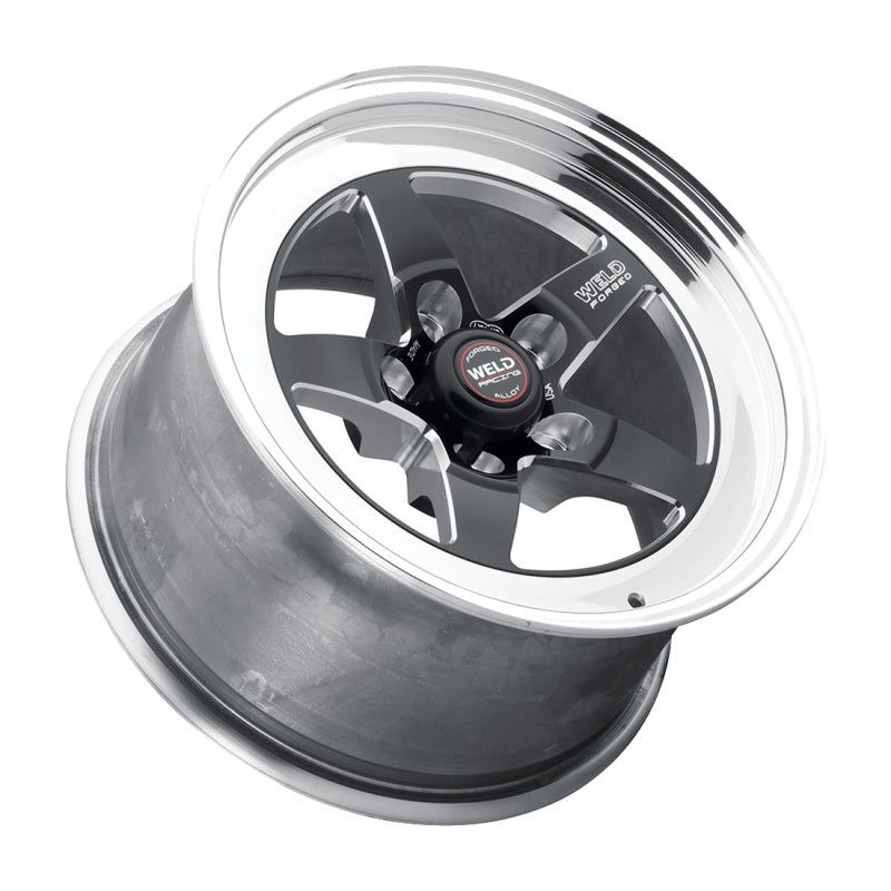 Weld 71LB-509A75A - WEL71LB-509A75A - Weld S71 15x9 / 5x4.5 BP / 7.5in. BS Black Wheel (Low Pad) - Non-Beadlock - Shipped in Europe - Tuningsupply.com