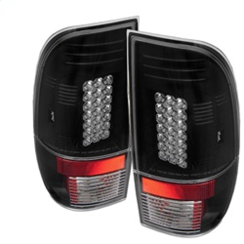 SPYDER 5003461 - SPY5003461 - Spyder Ford F150 side 97-03/F250/350/450 Super Duty 99-07 LED Tail Lights Blk ALT-YD-FF15097-LED-BK - Shipped in Europe - Tuningsupply.com
