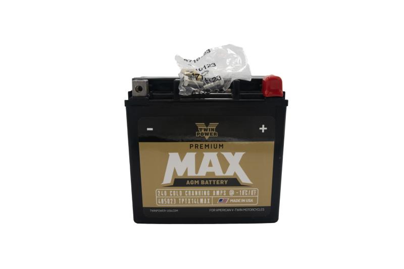 TwinPower 485023 - TWP485023 - Twin Power GYZ-16HL Premium MAX Battery Replaces H-D 65958-04 Made in USA 240 CCA - Shipped in Europe - Tuningsupply.com